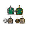 Lord of the Rings Jewelry Hobbit Door Locket Necklace with Tolkien quote Inside, LOTR Jewelry