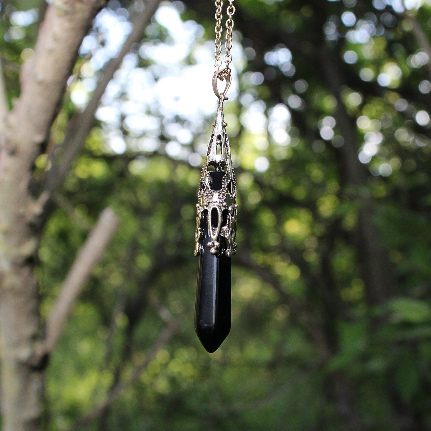 Natural Crystal Healing Stone Necklaces – Amethyst, Quartz & More