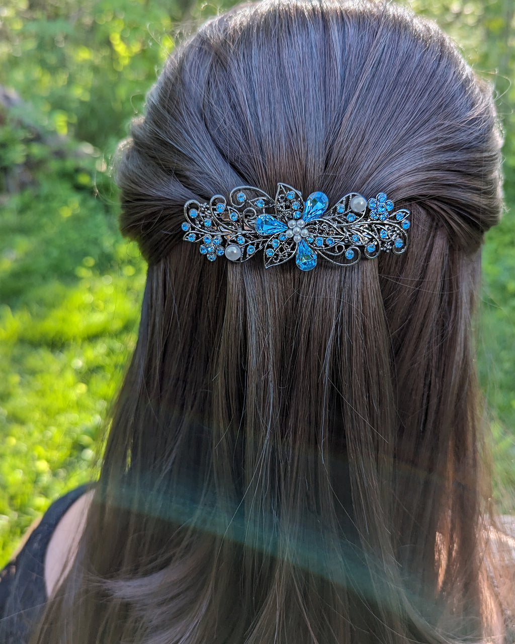swarovski hair tie