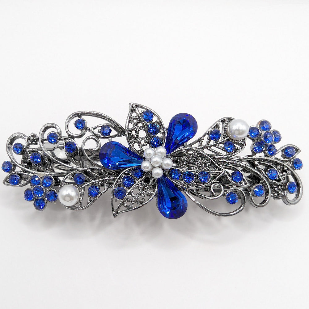 blue hair clips