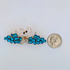 Crystal Swan Hair Clips, Swan Rhinestone Hair Barrette