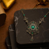 Vintage Emerald necklace