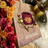 Fantasy Skeleton Key Necklace as Featured in the book, "The Girl Who Fell in the Rice Sack". Fantasy jewelry