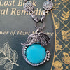 Natural Turquoise Elephant Necklace, Elephant Jewelry, Animal Jewelry, African Jewelry, Turquoise Jewelry