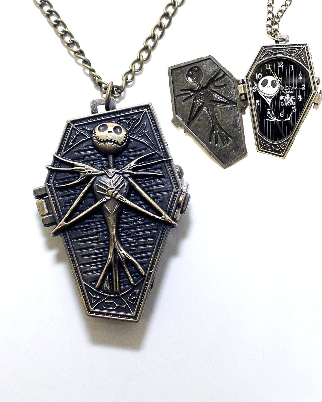 Jack Skellington Pocket Watch, Halloween Jewelry, The  display picture 1