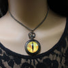 Dragon Eye Pocket Watch Necklace