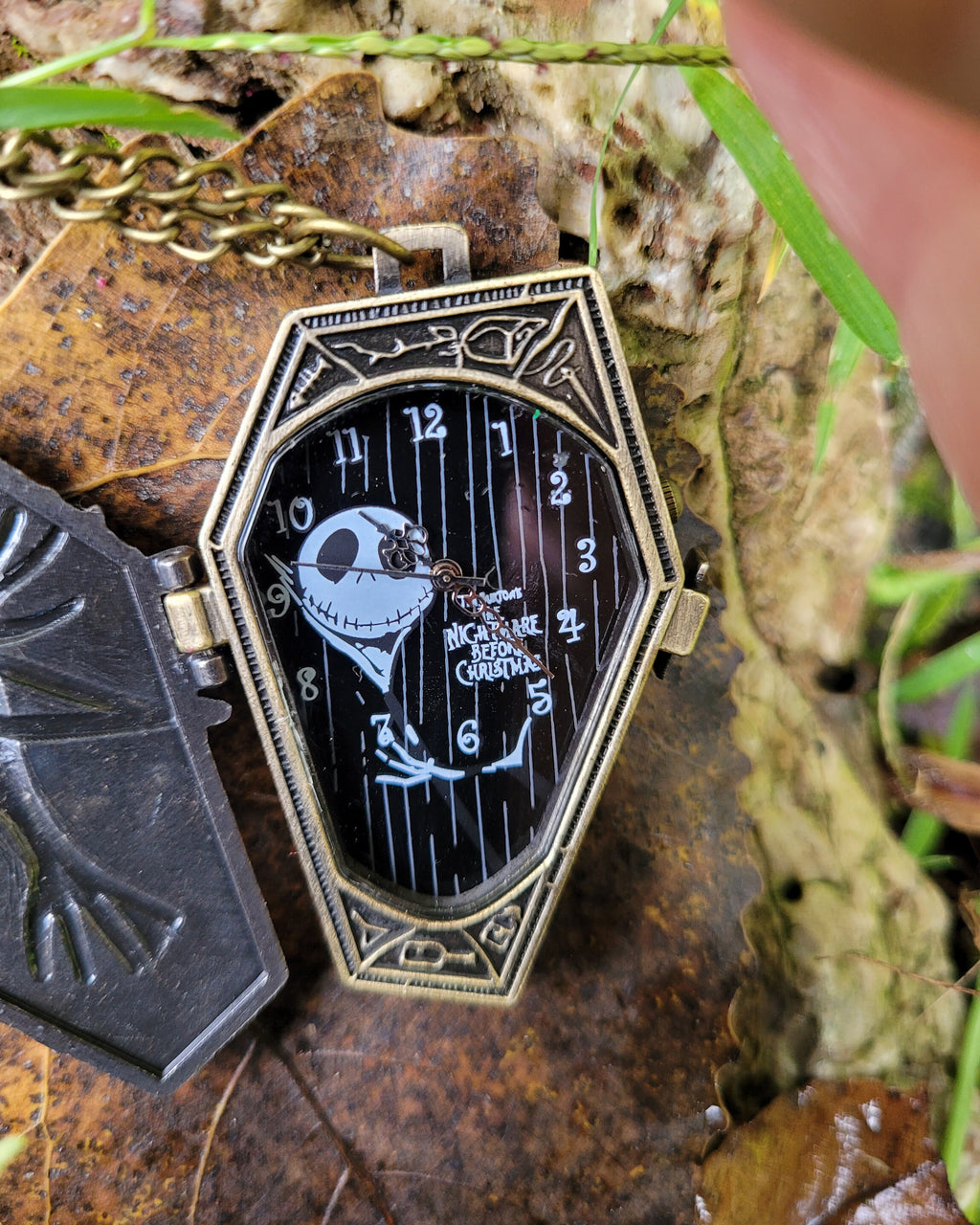 Jack Skellington Pocket Watch, Halloween Jewelry, The  display picture 2