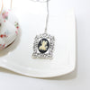 Fairy Cameo Necklace in Silver or Bronze, Fairy Jewelry, Fantasy Jewelry